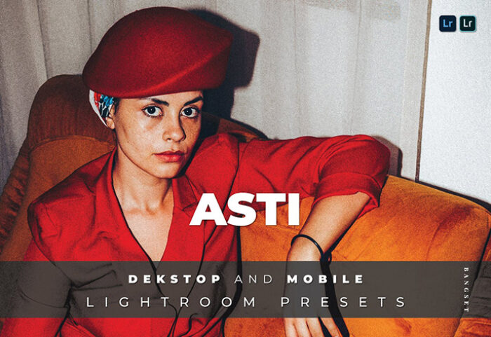 20 پریست لایت روم رنگی تم نویز قدیمی Asti Lightroom Preset