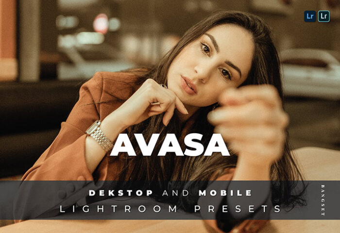 20 پریست لایت روم رنگی تم پرتره Avasa Lightroom Preset