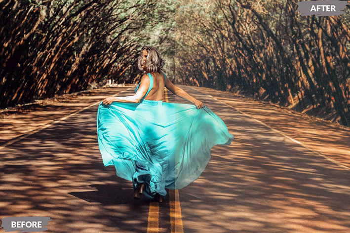 20 پریست لایت روم رنگی حرفه ای Tam Lightroom Presets