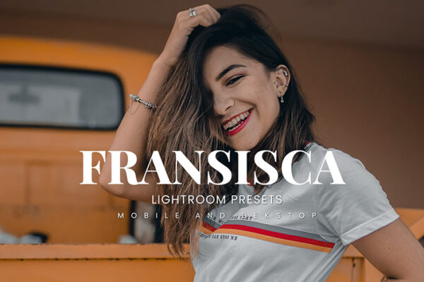 20 پریست لایت روم رنگی فشن حرفه ای Fransisca Lightroom Presets