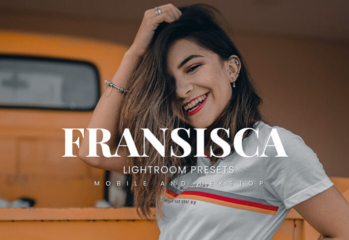 20 پریست لایت روم رنگی فشن حرفه ای Fransisca Lightroom Presets