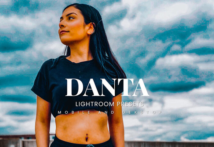 20 پریست لایت روم رنگی پرتره حرفه ای Danta Lightroom Presets