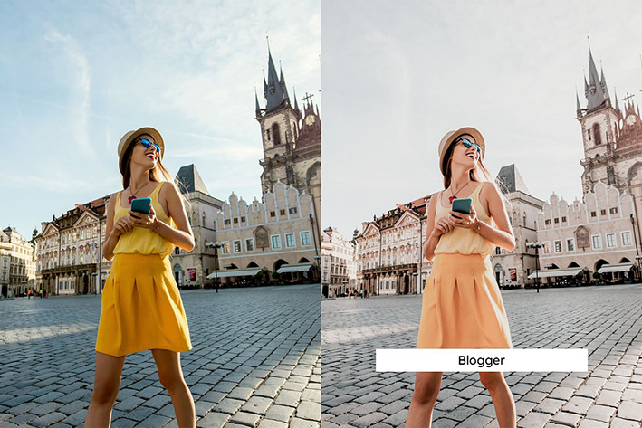 20 پریست لایت روم روشن و کمرا راو و لات رنگی Clean and Crisp Lightroom Presets