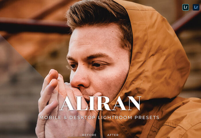 20 پریست لایت روم عکس پرتره حرفه ای Aliran Lightroom Presets
