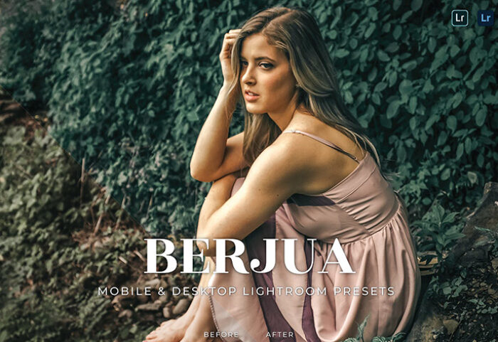 20 پریست لایت روم عکس پرتره فضای باز Berjua Lightroom Presets