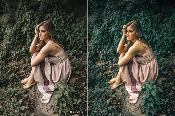 20 پریست لایت روم عکس پرتره فضای باز Berjua Lightroom Presets 20 پریست لایت روم عکس پرتره فضای باز Berjua Lightroom Presets