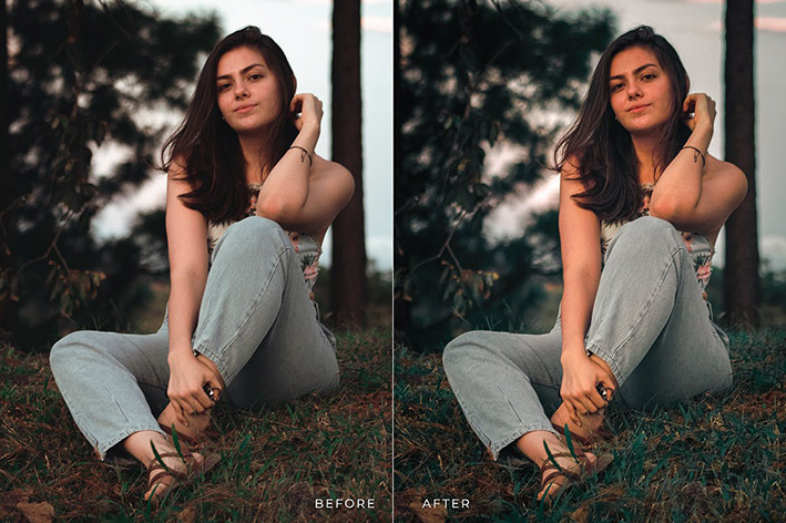 20 پریست لایت روم عکس پرتره فضای باز Berjua Lightroom Presets 20 پریست لایت روم عکس پرتره فضای باز Berjua Lightroom Presets