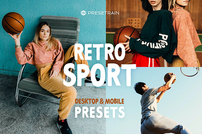 20 پریست لایت روم ورزشی تم قدیمی Retro Sport Lightroom Presets 20 پریست لایت روم ورزشی تم قدیمی Retro Sport Lightroom Presets