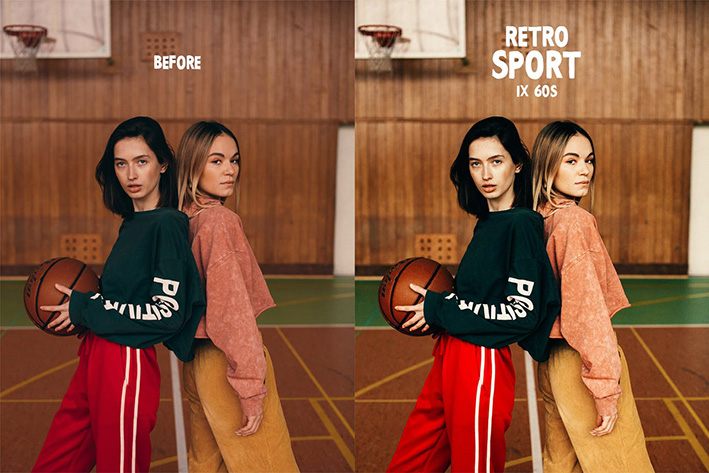 20 پریست لایت روم ورزشی تم قدیمی Retro Sport Lightroom Presets 20 پریست لایت روم ورزشی تم قدیمی Retro Sport Lightroom Presets