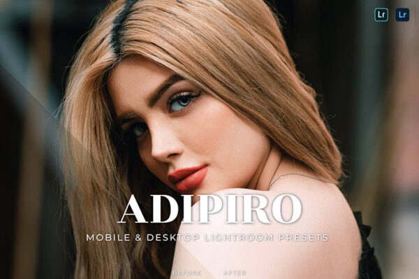 20 پریست لایت روم پرتره 2021 حرفه ای Adipiro Lightroom Presets