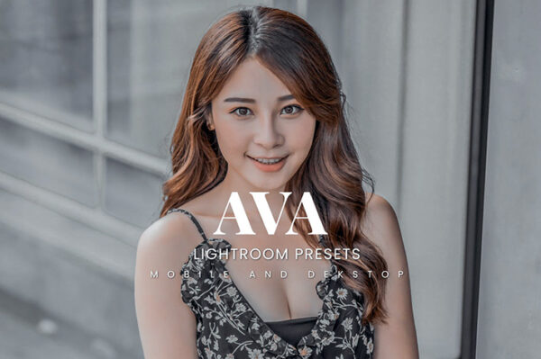 20 پریست لایت روم پرتره حرفه ای Ava Lightroom Presets
