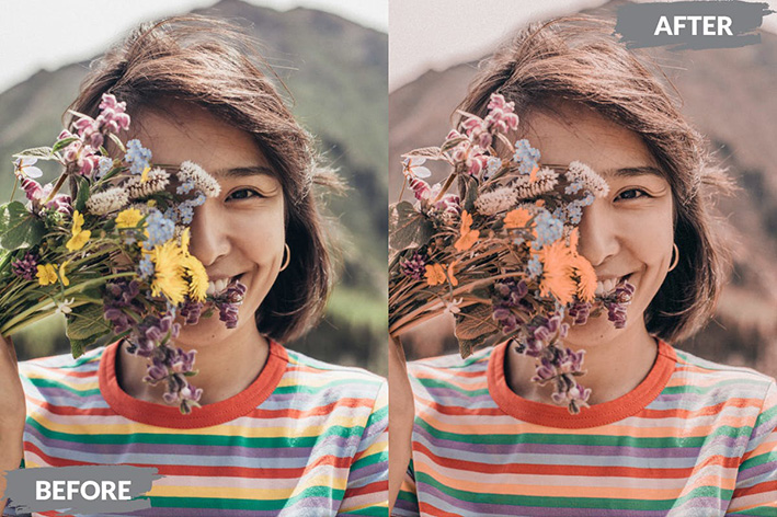 20 پریست لایت روم پرتره فصل تابستان Wesa Lightroom Presets 20 پریست لایت روم پرتره فصل تابستان Wesa Lightroom Presets