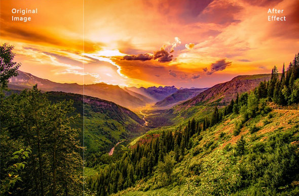 26 پریست لایت روم حرفه ای HDR طبیعت Nature HDR Lightroom Preset
