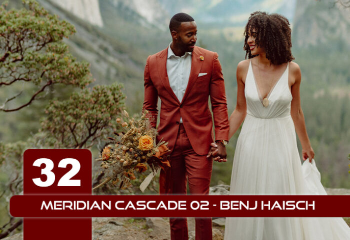 32 پریست لایت روم حرفه ای عروسی Meridian Cascade 02 Benj Haisch