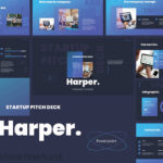 35 قالب پاورپوینت و گوگل اسلایدر تم استارت آپ Start Up Pitch Deck Powerpoint Templates