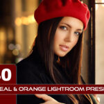 40 پریست لایت روم تم نارنجی و قرمز Teal And Orange Lightroom Preset