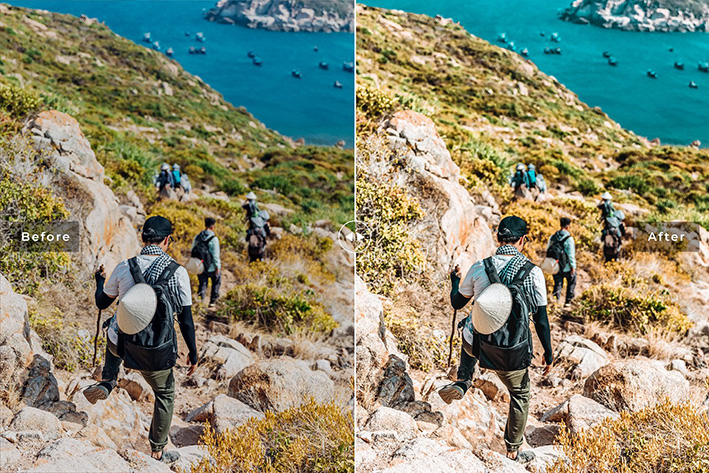 40 پریست لایت روم طبیعت و پریست کمرا راو و اکشن فتوشاپ Hiking Lightroom Presets 40 پریست لایت روم طبیعت و پریست کمرا راو و اکشن فتوشاپ Hiking Lightroom Presets