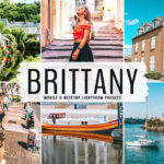 40 پریست لایت روم و پریست کمرا راو و اکشن فتوشاپ Brittany Lightroom Presets