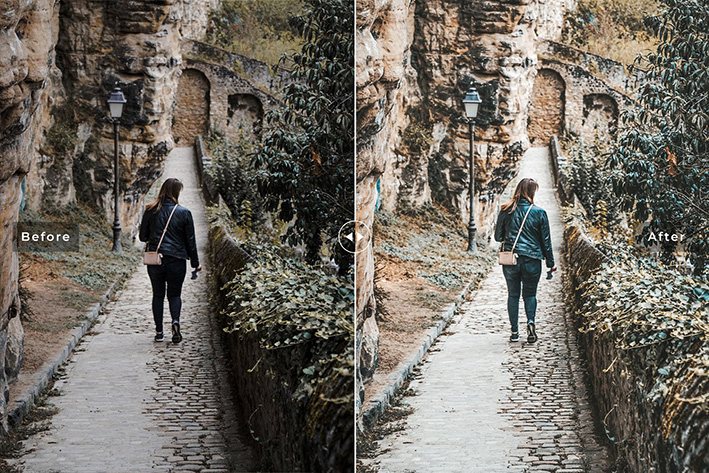 40 پریست لایت روم و پریست کمرا راو و اکشن فتوشاپ لوکزامبورگ Luxembourg Lightroom Presets