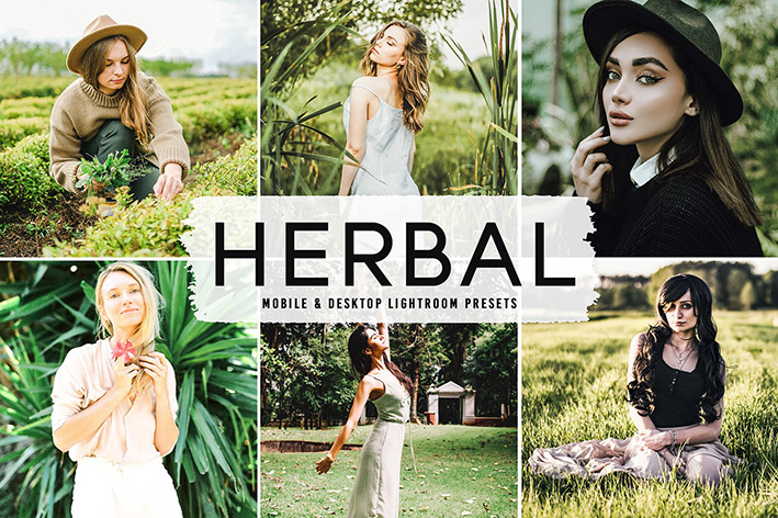 40 پریست لایت روم پرتره و پریست کمرا راو و اکشن فتوشاپ Herbal Lightroom Presets 40 پریست لایت روم پرتره و پریست کمرا راو و اکشن فتوشاپ Herbal Lightroom Presets