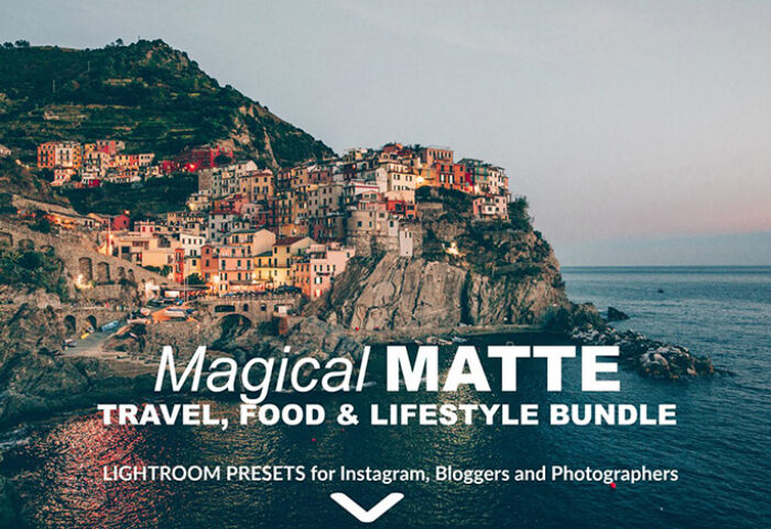 42 پریست لایت روم مات رنگی حرفه ای Magical MATTE Lightroom Presets
