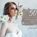 خرید 100 پریست لایت روم عکس پرتره Perfect Portrait Lightroom Presets - Vol. 1