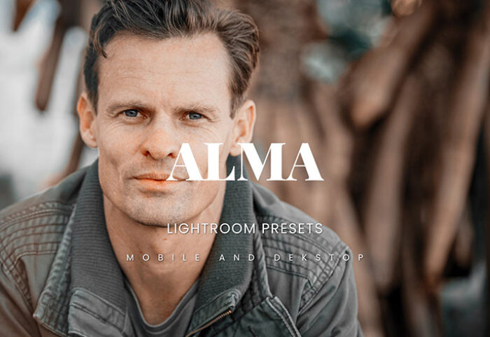 خرید 20 پریست لایت روم پرتره فشن مردانه Alma Lightroom Presets