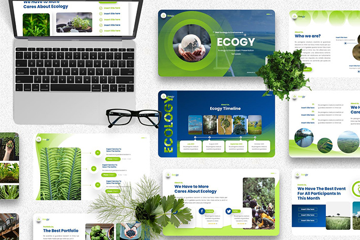 قالب پاورپوینت و گوگل اسلایدر تم محصولات ارگانیک Ecogy Ecology Environment Presentation قالب پاورپوینت و گوگل اسلایدر تم محصولات ارگانیک Ecogy Ecology Environment Presentation