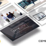 قالب پاورپوینت و گوگل اسلایدر تم معرفی شرکت Cemelute Presentation