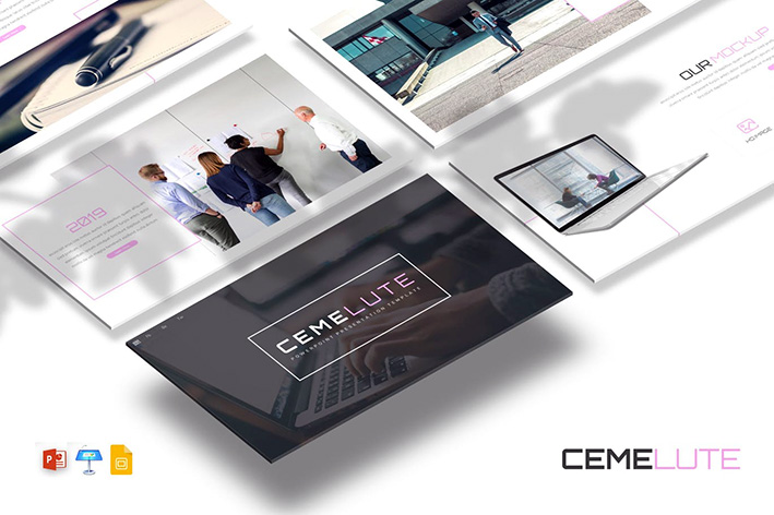 قالب پاورپوینت و گوگل اسلایدر تم معرفی شرکت Cemelute Presentation قالب پاورپوینت و گوگل اسلایدر تم معرفی شرکت Cemelute Presentation