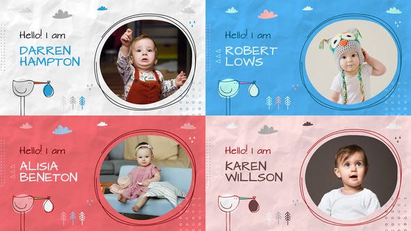 پروژه 2021 افتر افکت با موزیک اسلایدشو کودک Baby Album Slideshow پروژه 2021 افتر افکت با موزیک اسلایدشو کودک Baby Album Slideshow