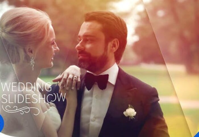 پروژه آماده افتر افکت 2021 با موزیک اسلایدشو عروسی Beautiful Wedding Slideshow