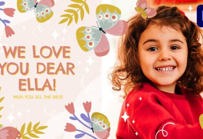 پروژه آماده پریمیر تولد آتلیه کودک با موزیک Happy Birthday Ella