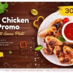 پروژه افتر افکت با موزیک تبلیغات رستوران Tasty Chicken Dish Promo