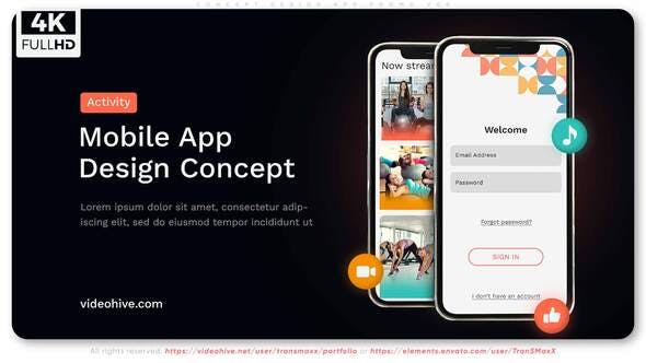 پروژه افتر افکت تبلیغات طراحی اپلیکیشن موبایل Concept Design App Promo V07 پروژه افتر افکت تبلیغات طراحی اپلیکیشن موبایل Concept Design App Promo V07