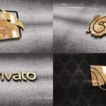 پروژه افتر افکت لوگو با موزیک 2021 افکت طلایی Carving Gold Logo