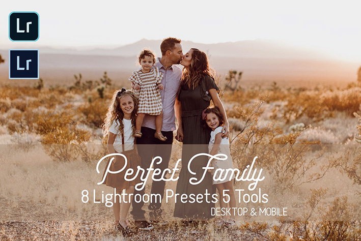 پکیج پریست لایت روم حرفه ای عکس خانوادگی Perfect Family Lightroom Presets پکیج پریست لایت روم حرفه ای عکس خانوادگی Perfect Family Lightroom Presets