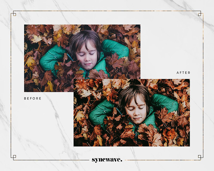 10 پریست لایت روم پاییز تم احساس پاییزی Autumn Feels Lightroom Presets