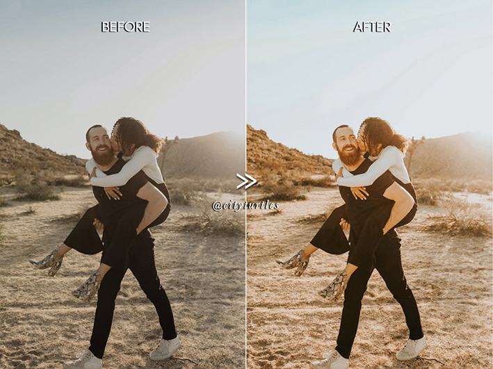 112 پریست لایت روم تم کویر گرم DESERT BABE Outdoor Portrait Presets 112 پریست لایت روم تم کویر گرم DESERT BABE Outdoor Portrait Presets
