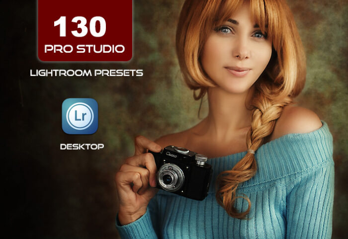 130 پریست لایت روم 2021 فوق حرفه ای Pro Studio Lightroom Presets Bundle