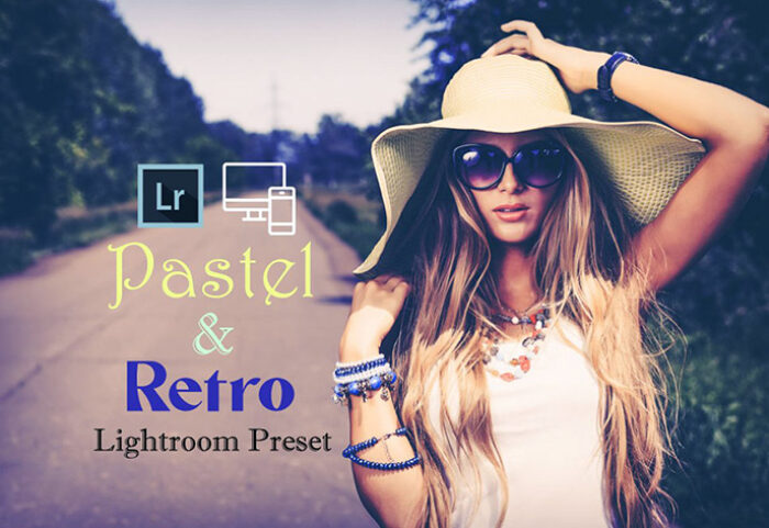 160 پریست لایت روم حرفه ای تم پاستلی و قدیمی Pastel and Retro Lightroom Preset