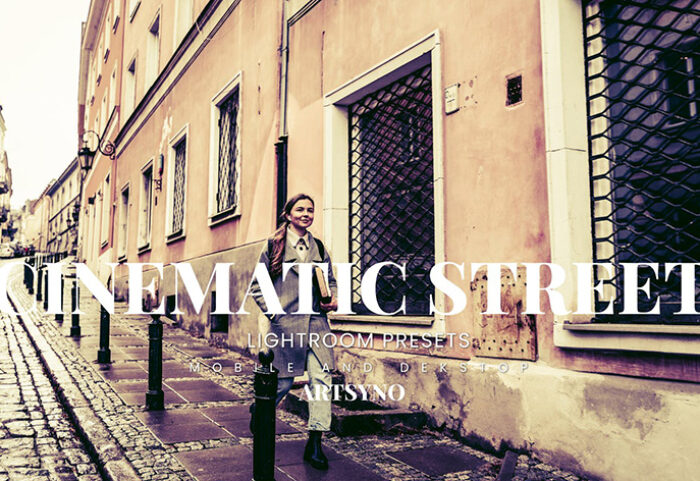 20 پریست لایت روم سینمایی حرفه ای Cinematic Street Lightroom Presets