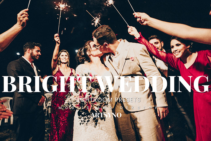 20 پریست لایت روم عروسی حرفه ای Bright Wedding Lightroom Presets 20 پریست لایت روم عروسی حرفه ای Bright Wedding Lightroom Presets