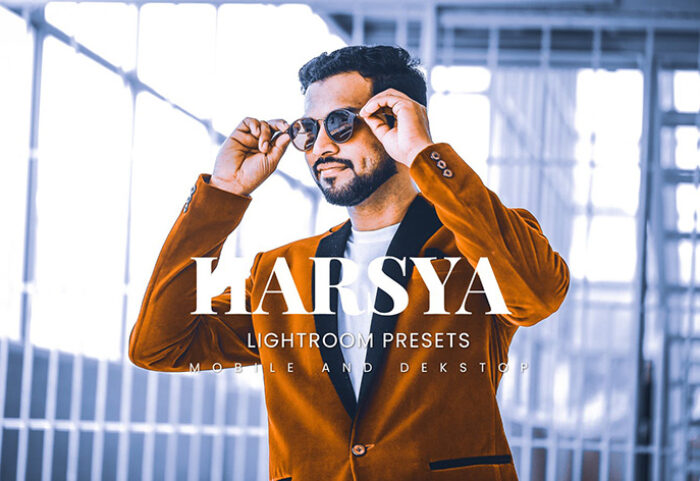 20 پریست لایت روم پرتره حرفه ای Harsya Lightroom Presets