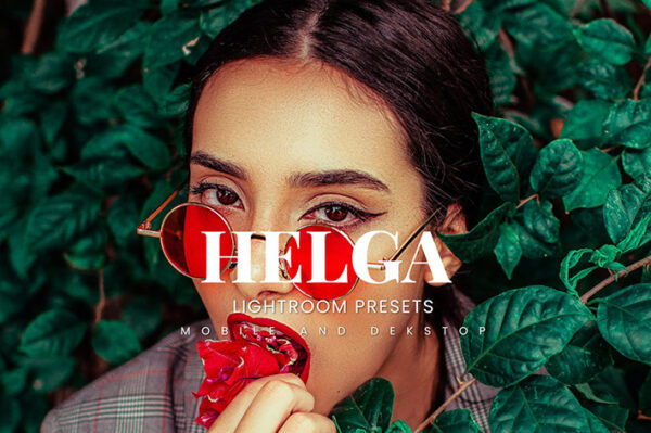 20 پریست لایت روم پرتره حرفه ای Helga Lightroom Presets