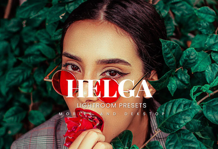 20 پریست لایت روم پرتره حرفه ای Helga Lightroom Presets