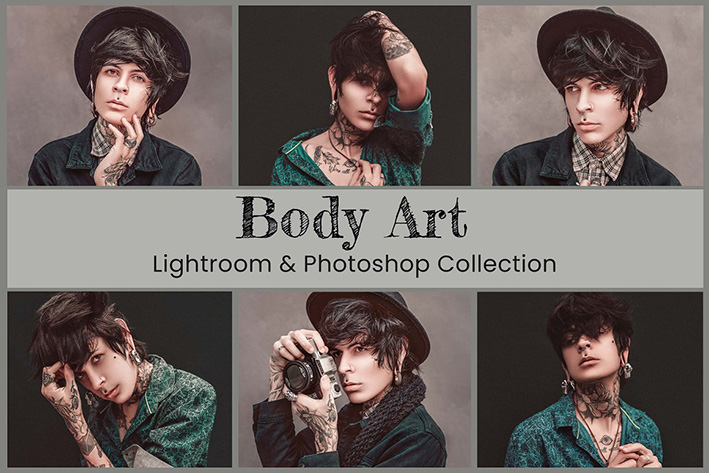 25 پریست لایت روم و کمرا راو و لات رنگی و اکشن فتوشاپ Body Art Lightroom Ps LUT Presets 25 پریست لایت روم و کمرا راو و لات رنگی و اکشن فتوشاپ Body Art Lightroom Ps LUT Presets