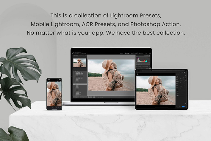25 پریست لایت روم و کمرا راو و لات رنگی و اکشن فتوشاپ Body Art Lightroom Ps LUT Presets