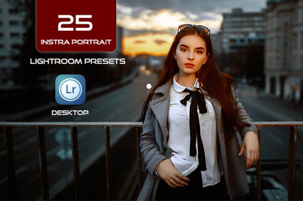 25 پریست لایت روم پرتره اینستاگرام Instra Portrait Lightroom Presets