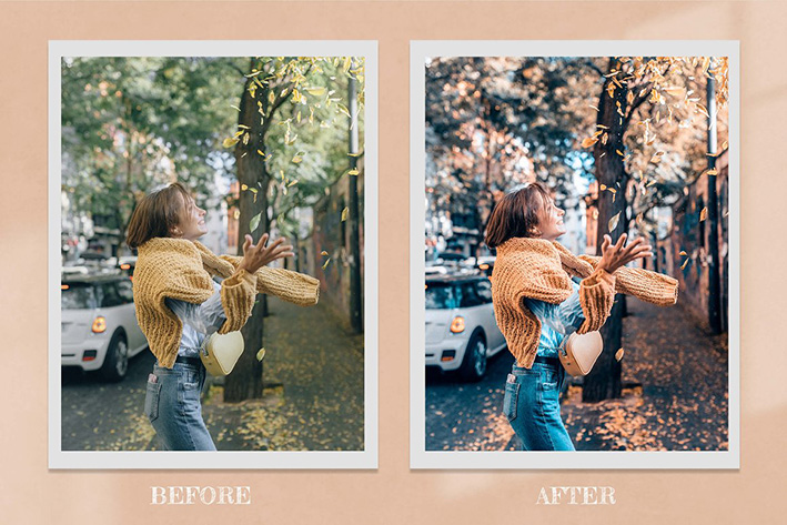 32 پریست لایت روم پاییزی فوق حرفه ای Fall In Mood Lightroom PS Presets 32 پریست لایت روم پاییزی فوق حرفه ای Fall In Mood Lightroom PS Presets